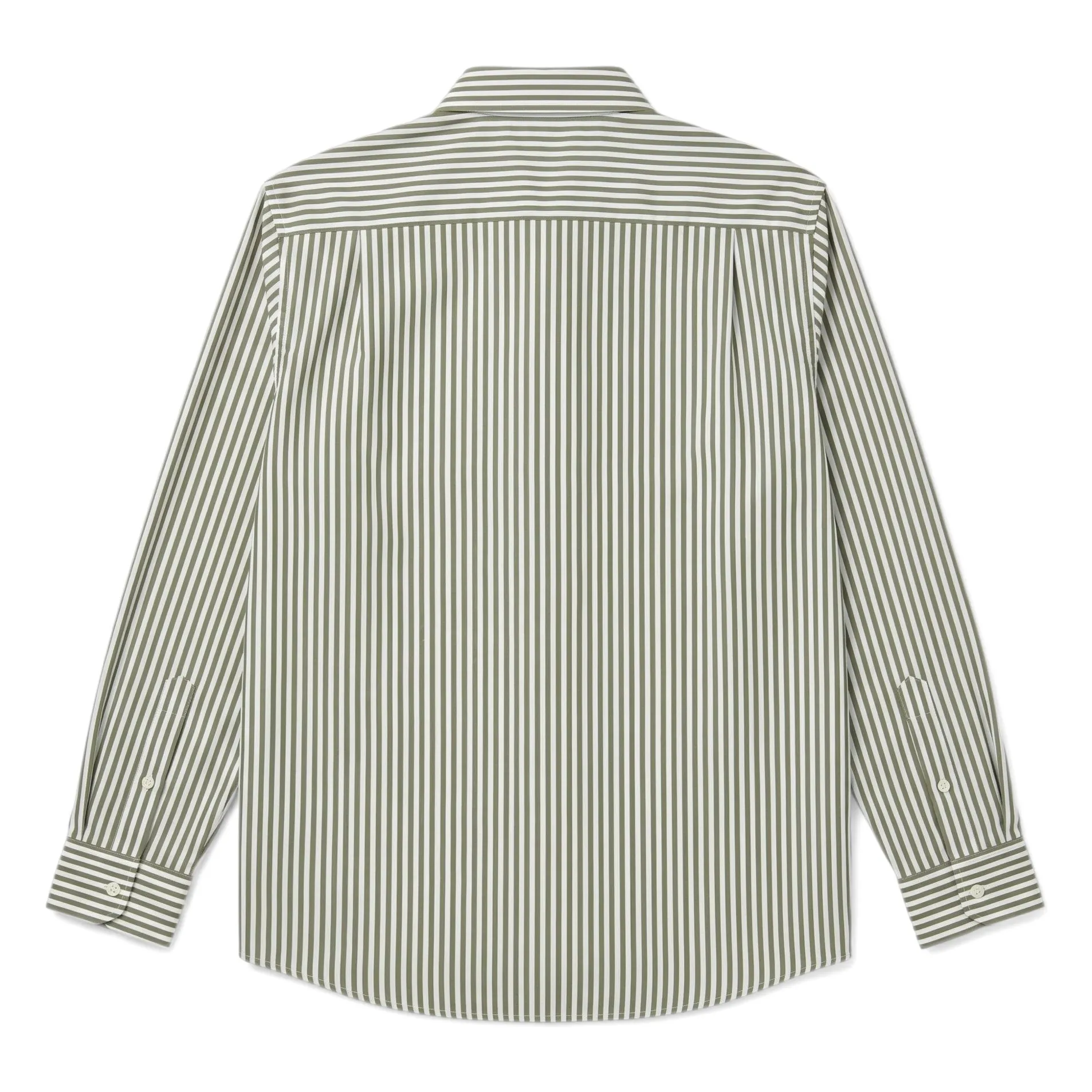Chemise Zola Rayée | Vert forêt- Image produit n°1