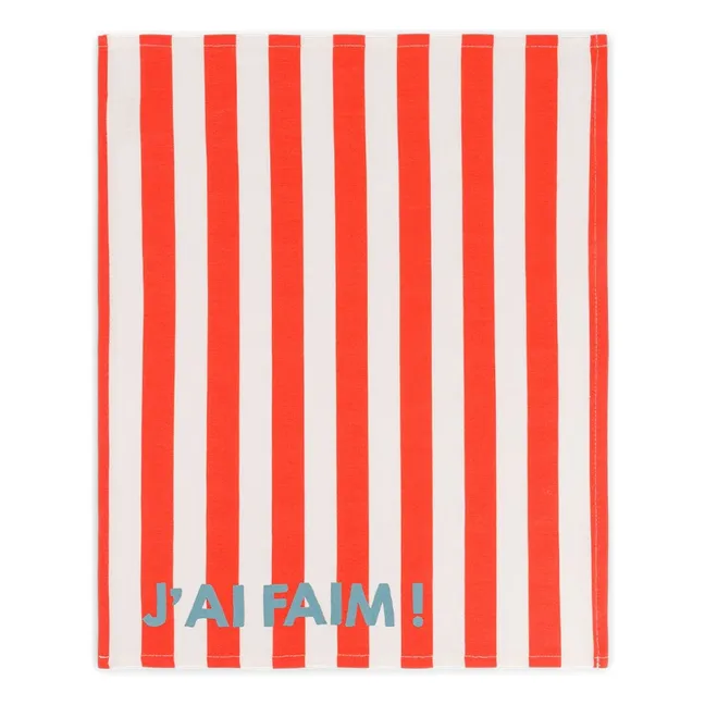 Jeannette J'ai Faim manteles individuales - Lote de 2 | Crudo