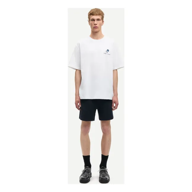 Camiseta de algodón Sacohen | Blanco