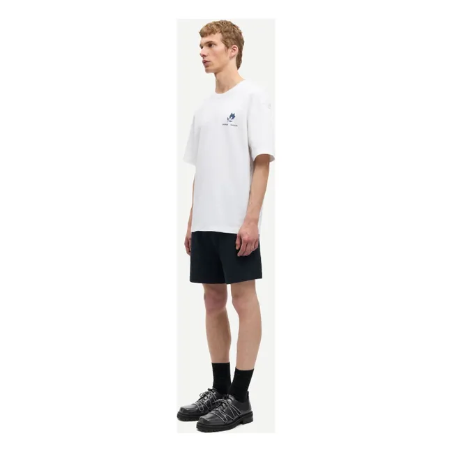 Camiseta de algodón Sacohen | Blanco