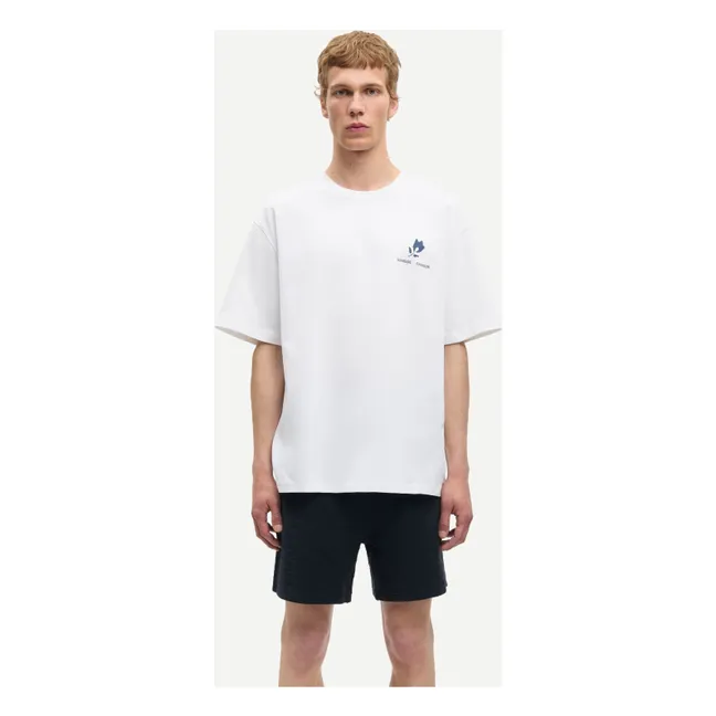 Camiseta de algodón Sacohen | Blanco