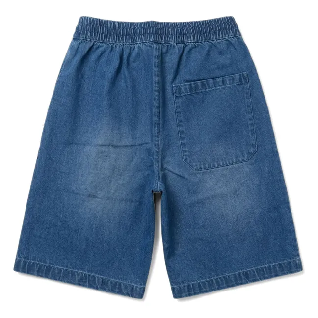 Denim Shorts Ample Tom | Blau