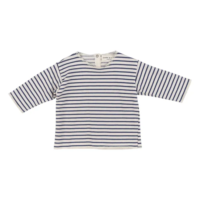 Sudadera Marinière | Azul Marino