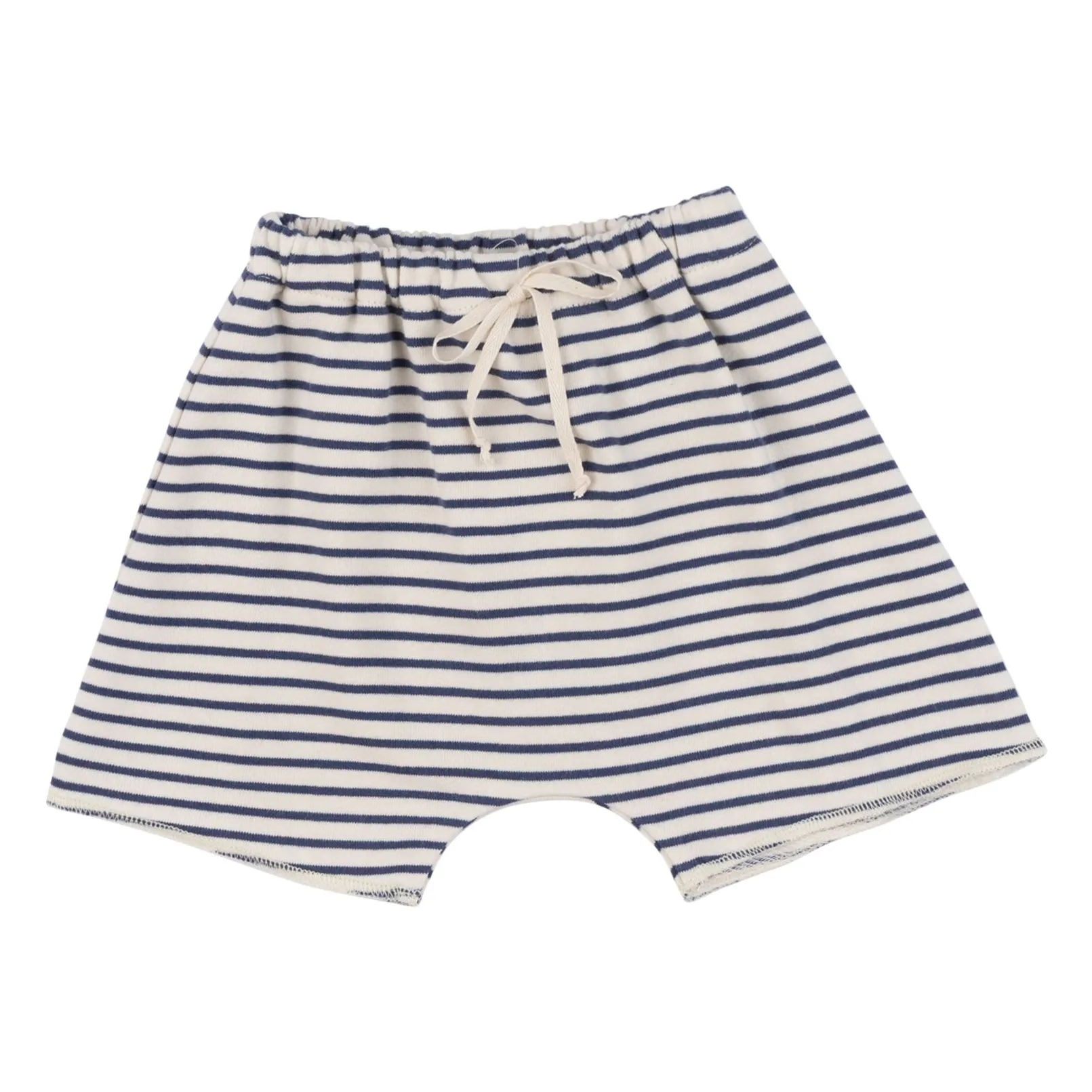 Babe & Tess Navy Blue Striped Babe Shorts