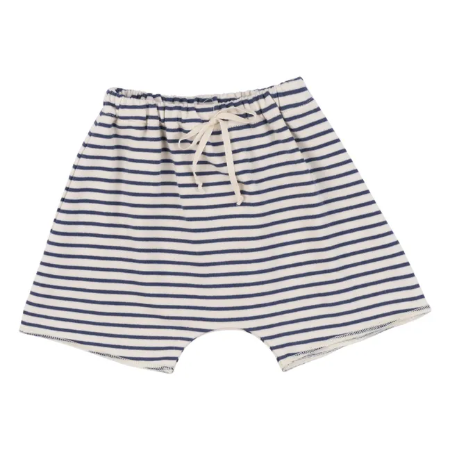 Short Babe Rayé | Bleu marine