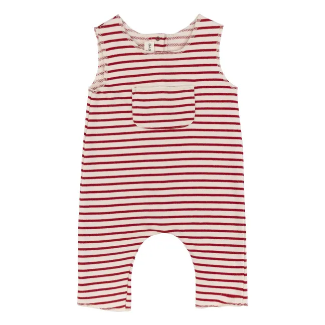 Mono de rayas Ettore | Rojo