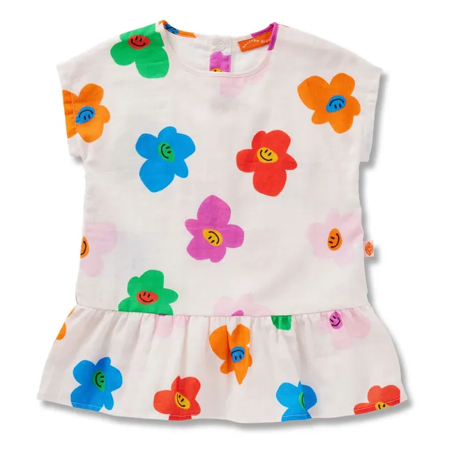 Robe Fleurs | Ivoire