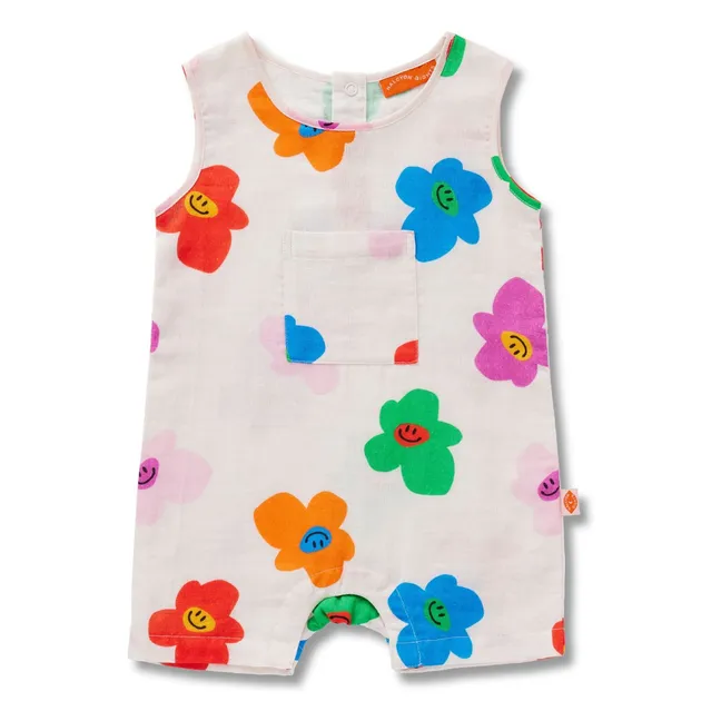 Mono de flores | Marfil