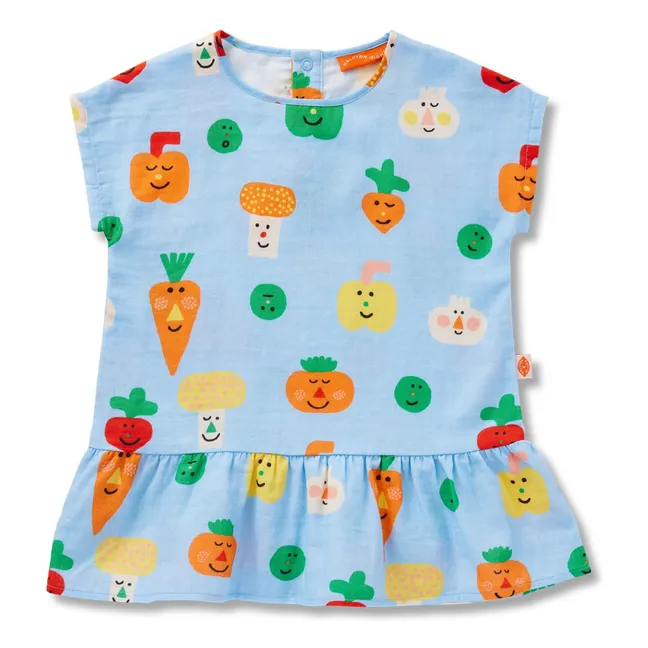 Robe Légumes | Bleu ciel