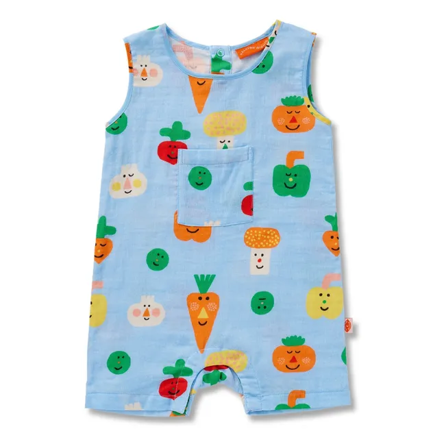 Combishort Légumes | Bleu ciel
