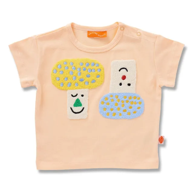 T-shirt Champignons | Abricot