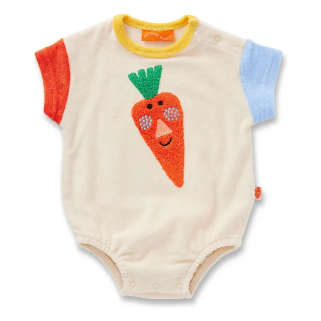 Body Carotte Eponge | Ecru