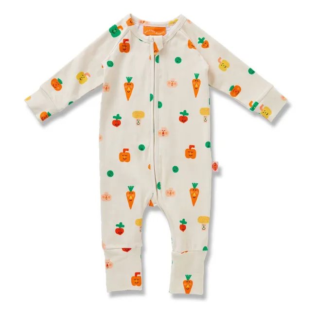 Combinaison Carottes Coton Bio | Ecru
