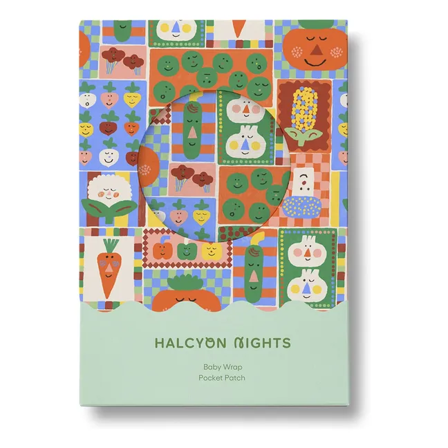 Pañal vegetal de algodón ecológico | Naranja