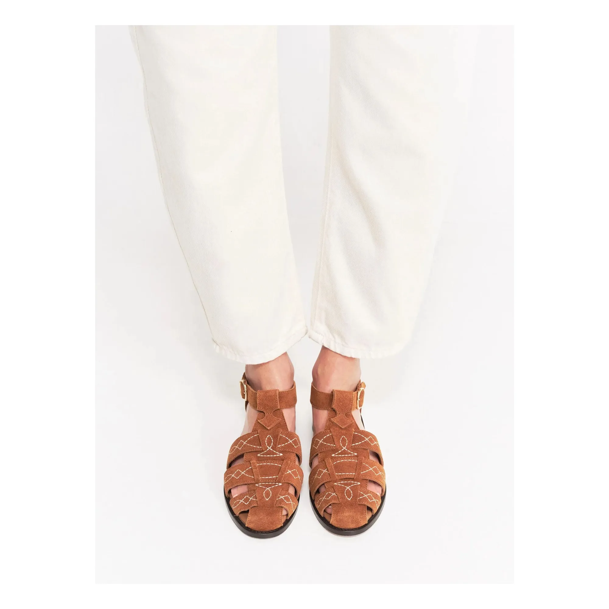 Fishermans Ponza Daim | Camel- Image produit n°5