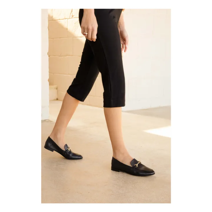Mocasines de piel Jill | Negro- Imagen del producto n°2