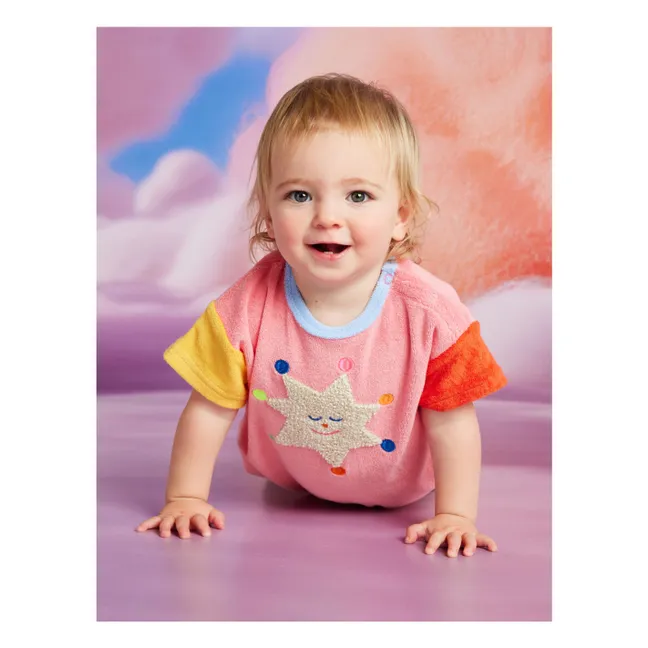 Body de estrellas de rizo | Rosa