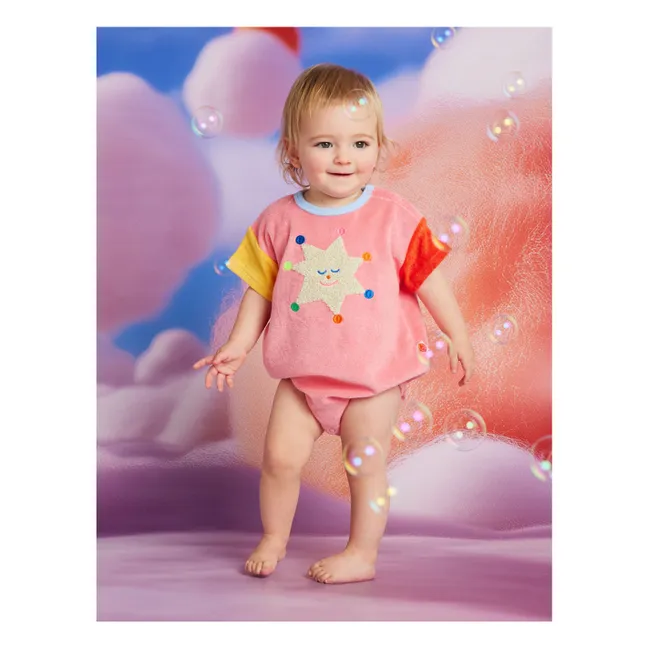 Body de estrellas de rizo | Rosa