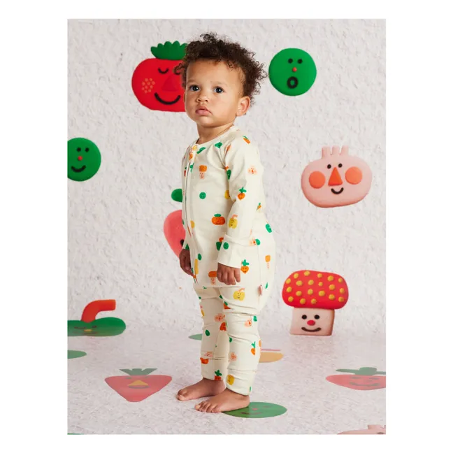 Combinaison Carottes Coton Bio | Ecru