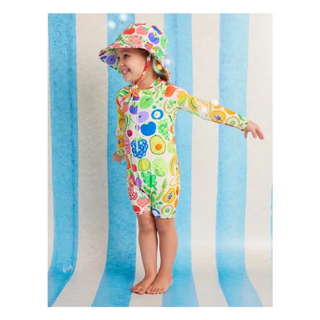 Chapeau Fruits Fibres Recyclées | Ecru