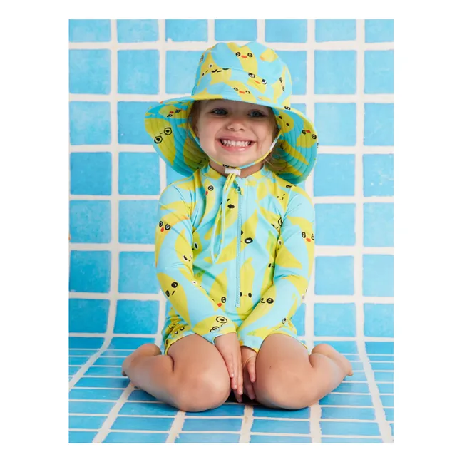 Sombrero Banana Fibra Reciclada | Turquoise