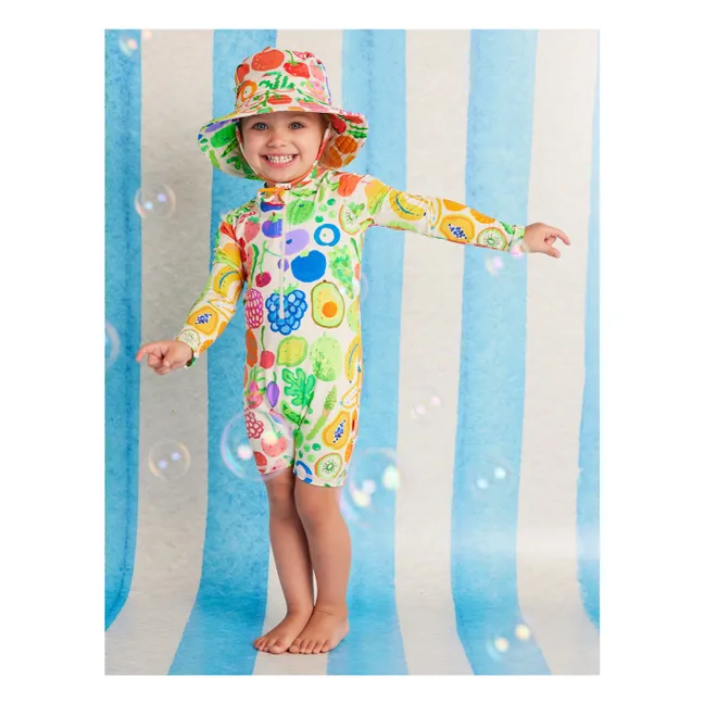 Chapeau Fruits Fibres Recyclées | Ecru