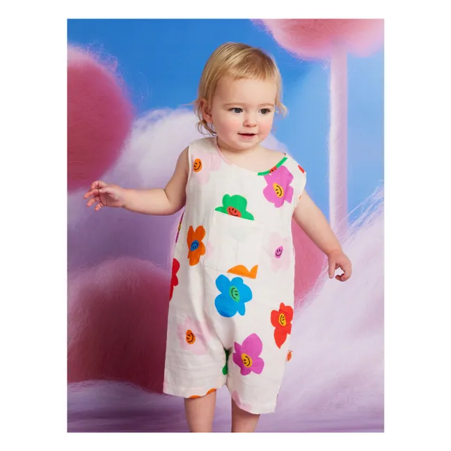 Mono de flores | Marfil