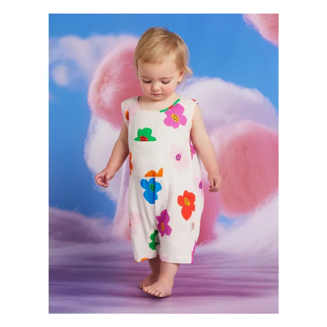 Mono de flores | Marfil