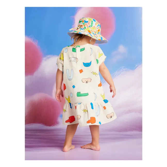 Robe Animaux | Ecru