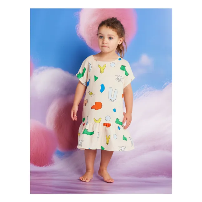 Robe Animaux | Ecru