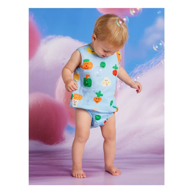 Veggie Barboteuse | Light blue