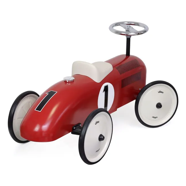 Voiture porteur métal | Rouge