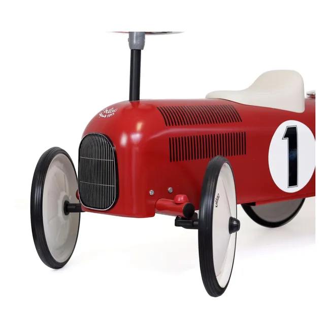 Voiture porteur métal | Rouge