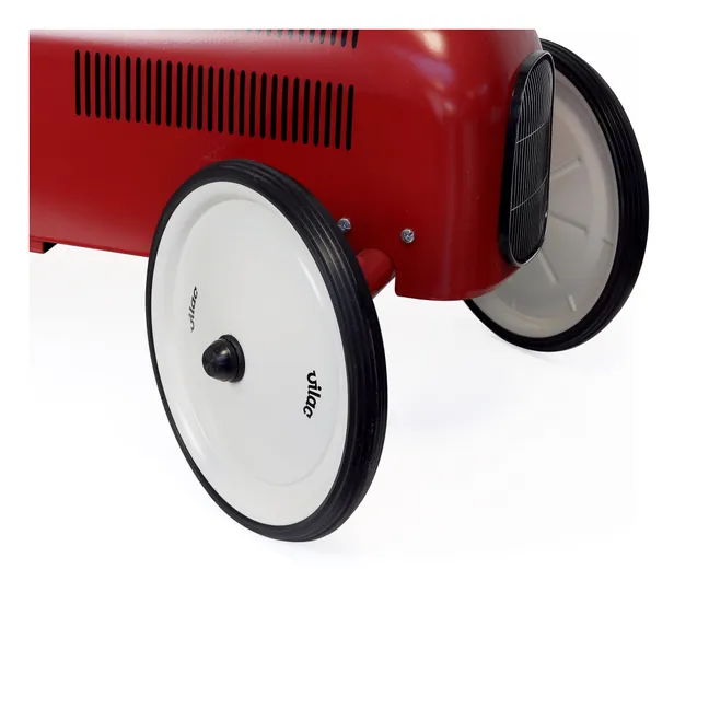 Voiture porteur métal | Rouge