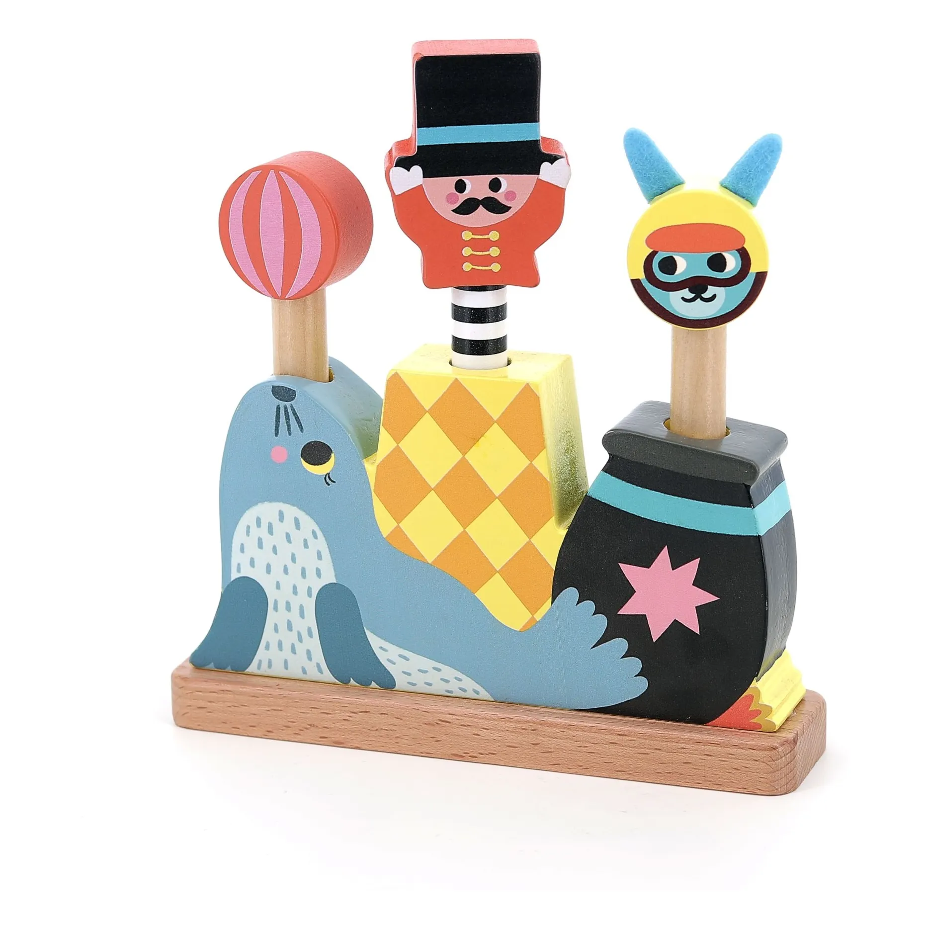 Vilac Multicoloured Pop-Up Circus - Michelle Carlslund