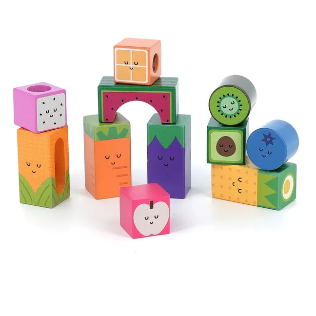 Cubos sonoros de frutas - Andy Westface