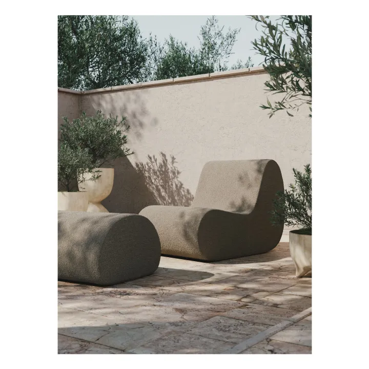 Fauteuil outdoor Rouli | Sable- Image produit n°2