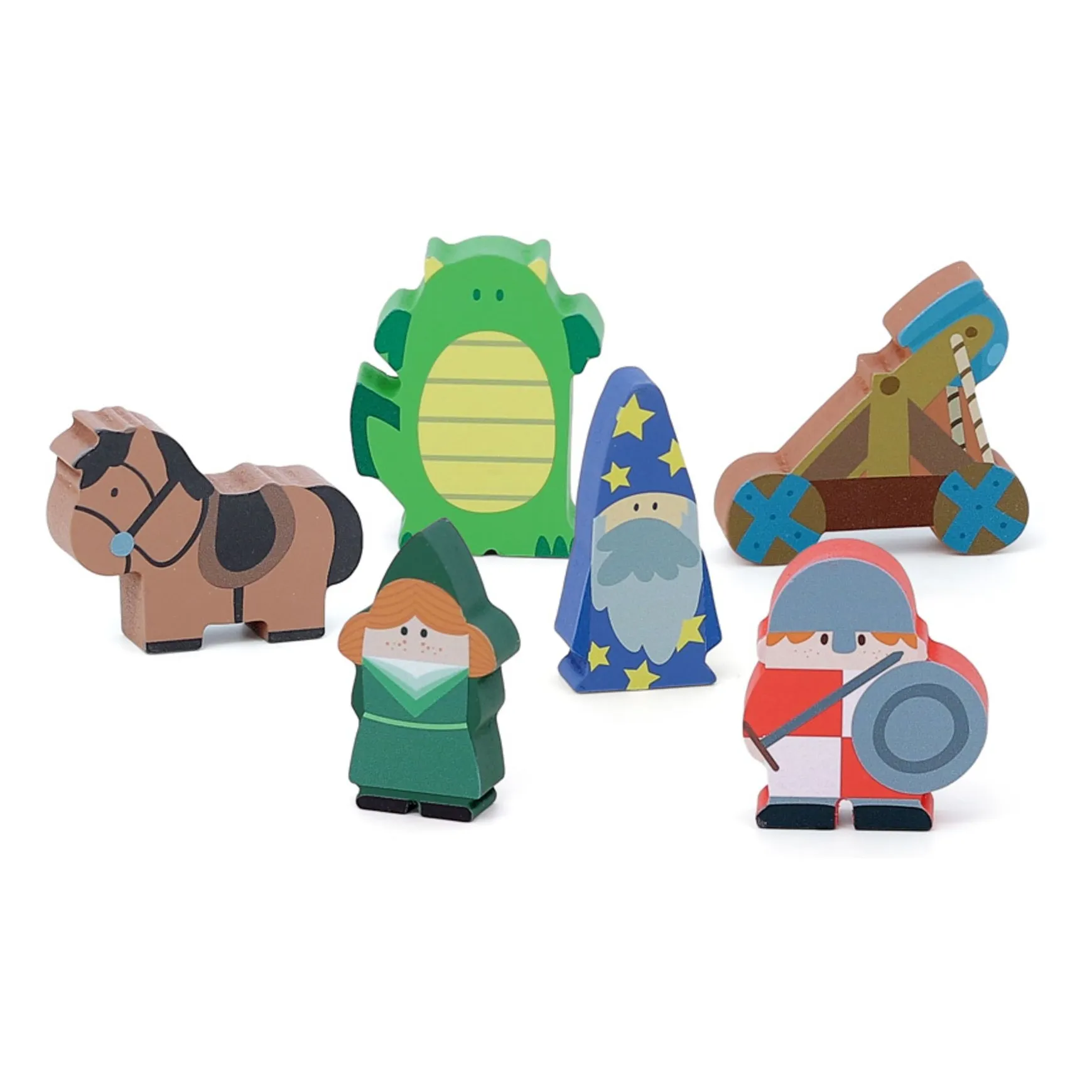 Château fort et personnages - Image produit n°0