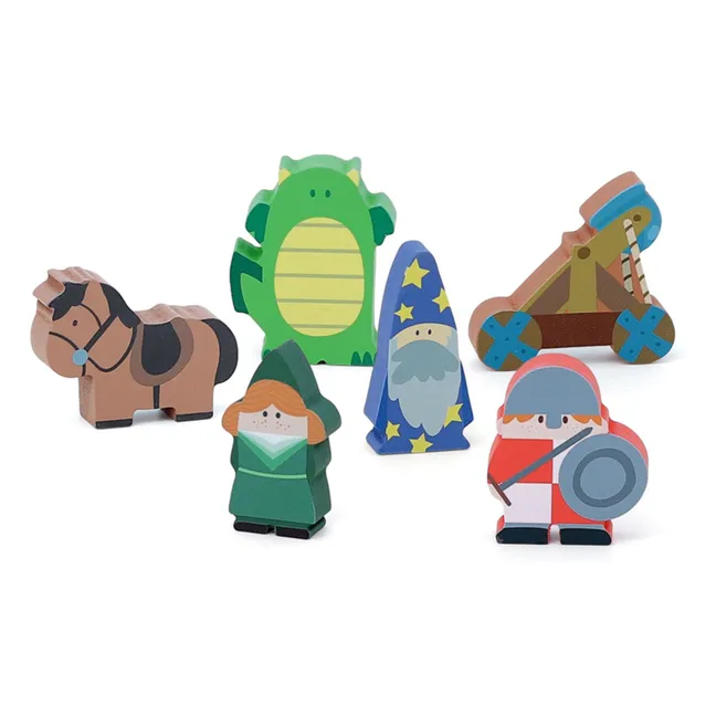 Castillo y personajes 