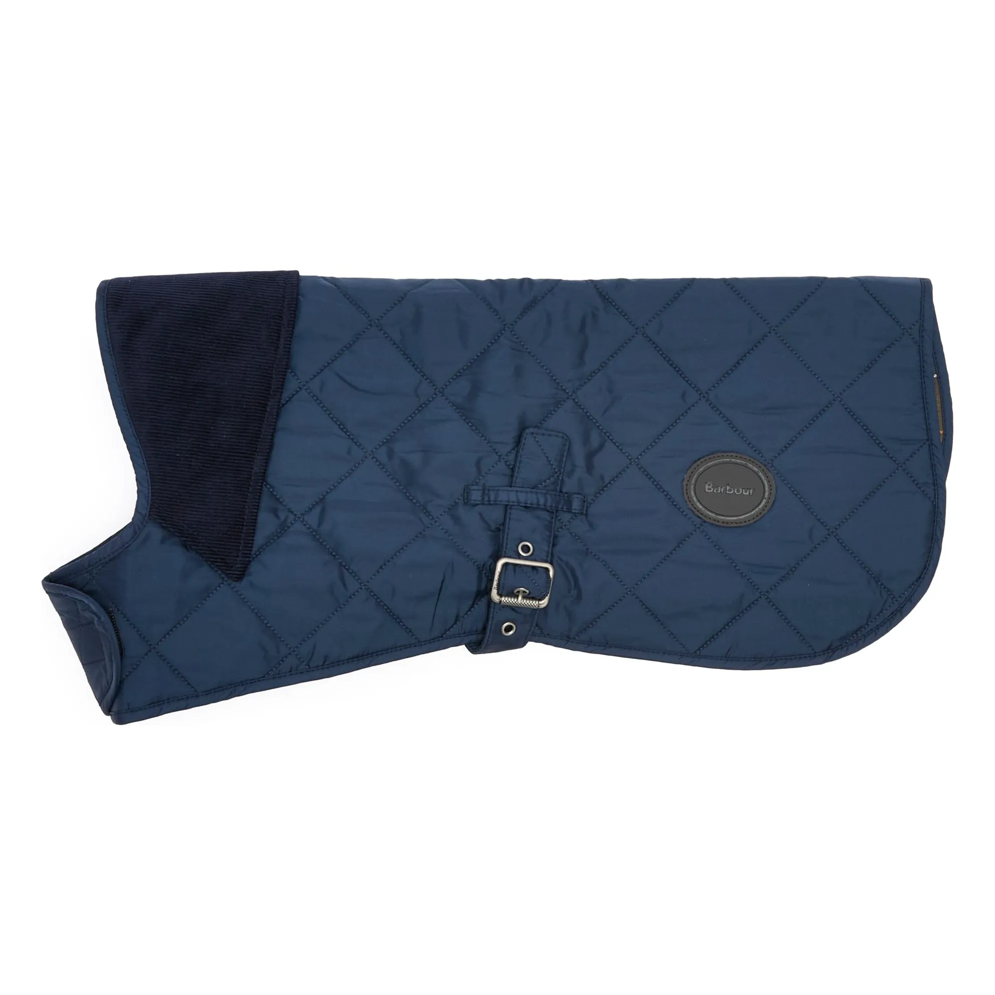 Barbour Navy Blue Quilted Coat For Dogs