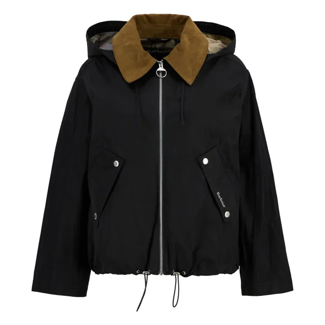 Chaqueta impermeable Weaver | Negro