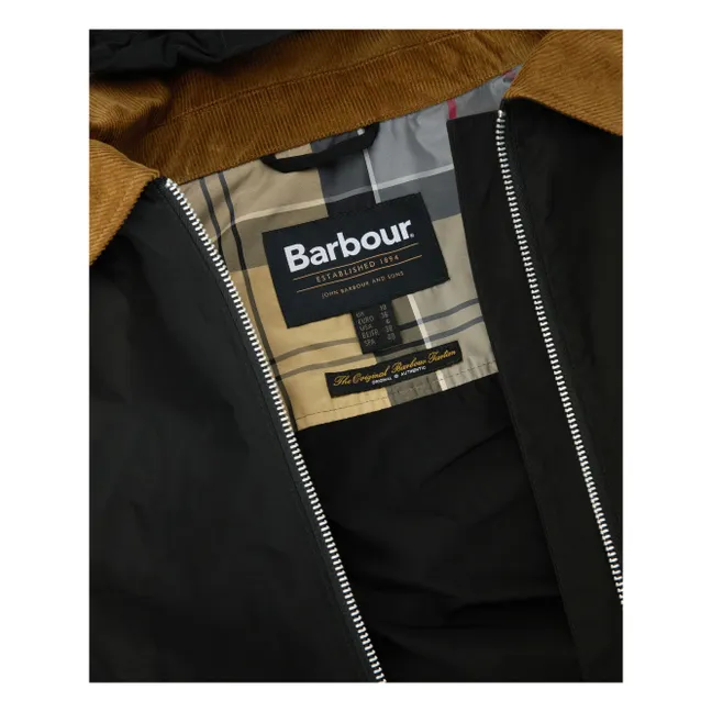 Chaqueta impermeable Weaver | Negro