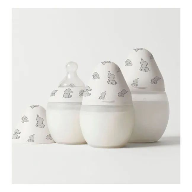 Elephants medical silicone bottle and physiological teat