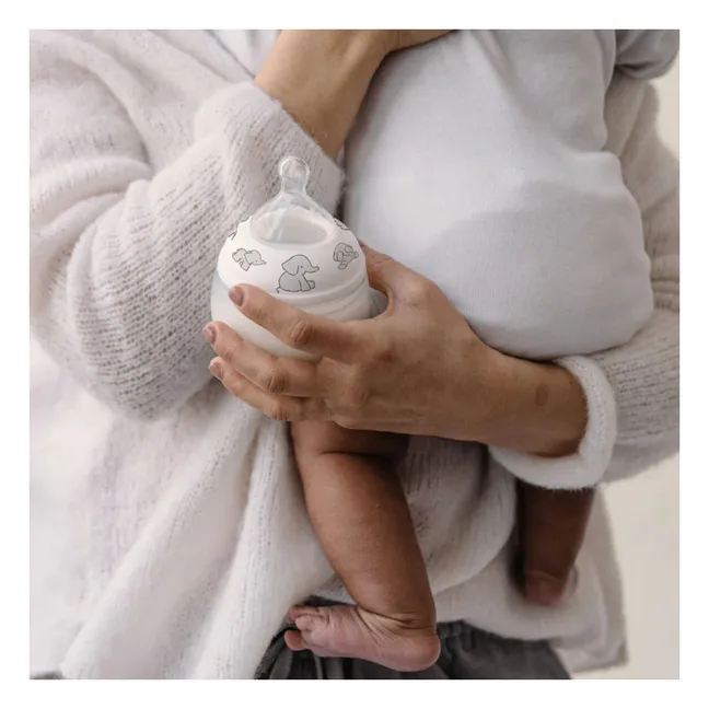 Elephants medical silicone bottle and physiological teat