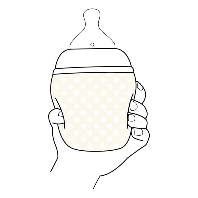 Biberón y tetina fisiológica de silicona médica Elefantes