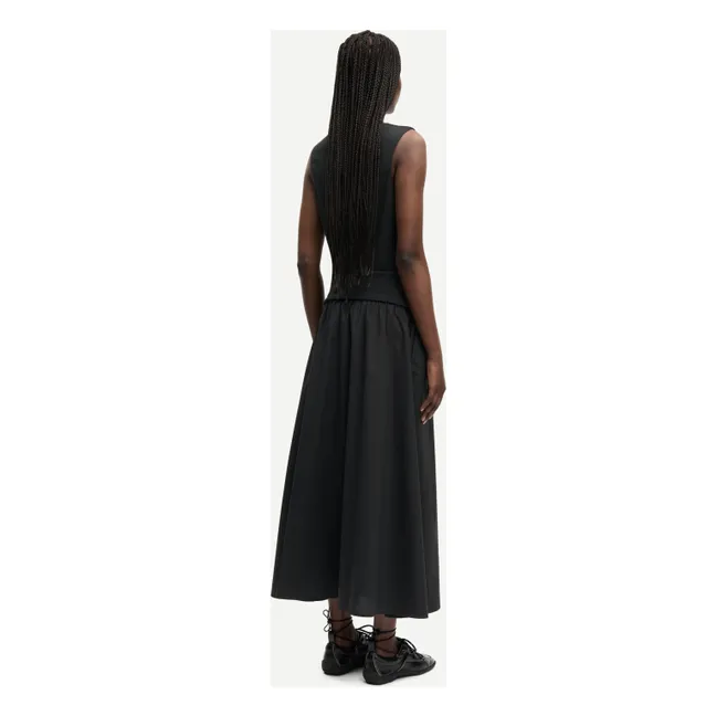 Sathea Organic Cotton Top | Black