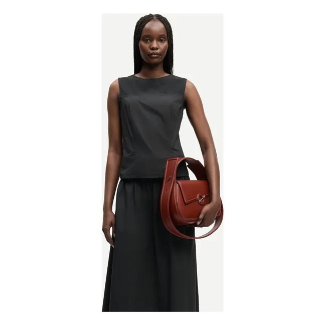 Sathea Organic Cotton Top | Black