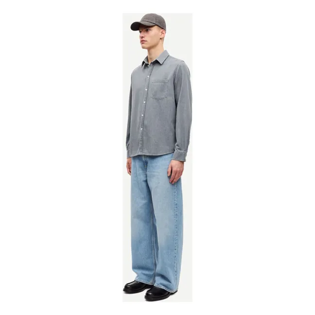 Chemise Saryan P 15248 Coton Bio | Bleu Clair