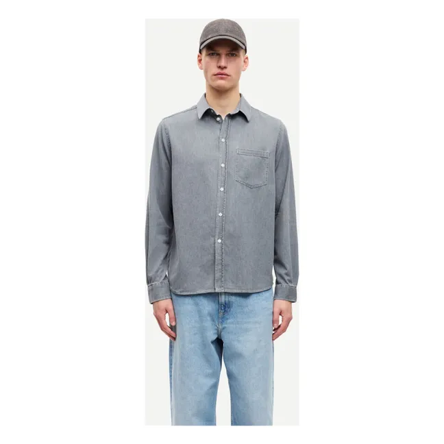 Chemise Saryan P 15248 Coton Bio | Bleu Clair