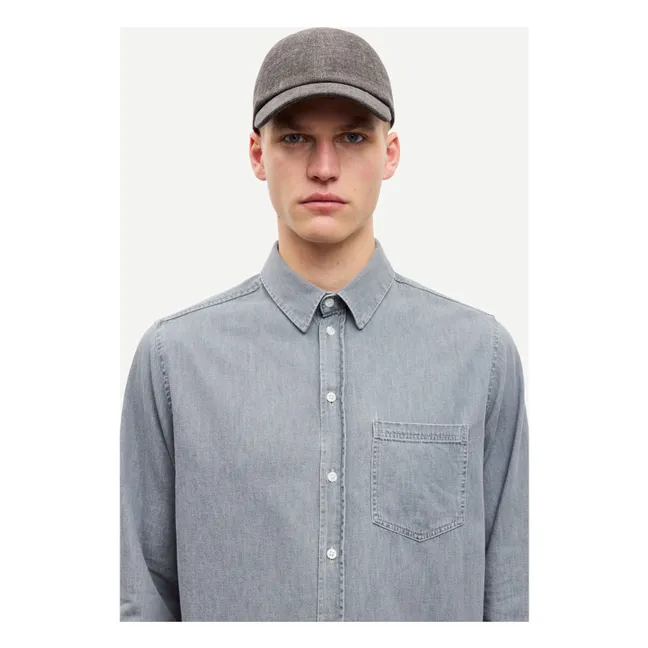 Chemise Saryan P 15248 Coton Bio | Bleu Clair